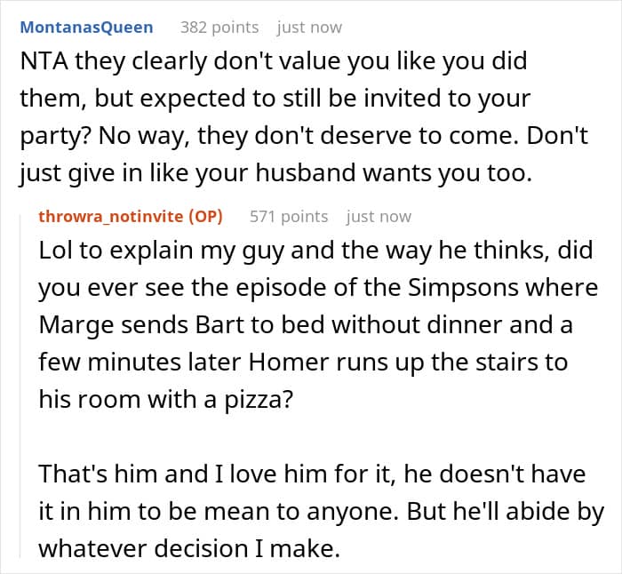 "AITA For Not Inviting Them To My Christmas Party After They Didn&rsquo;t Invite Me To Their Wedding?"