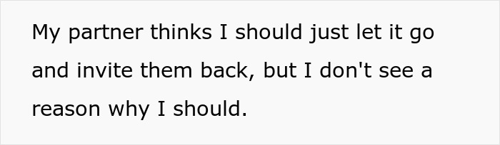 "AITA For Not Inviting Them To My Christmas Party After They Didn&rsquo;t Invite Me To Their Wedding?"