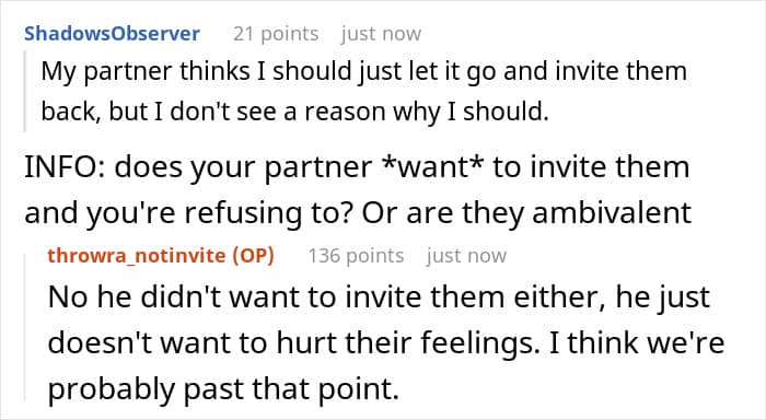 "AITA For Not Inviting Them To My Christmas Party After They Didn&rsquo;t Invite Me To Their Wedding?"