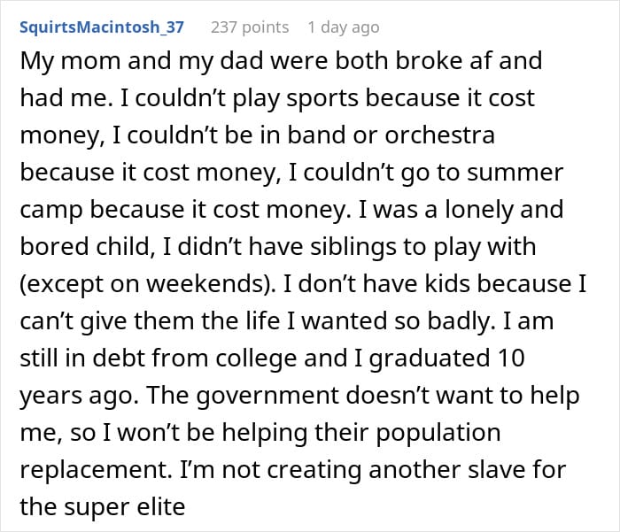 "Why Do So Many People, Especially Older Folks, Refuse To Understand?": People Discuss The Younger Generation&rsquo;s Refusal To Have Kids